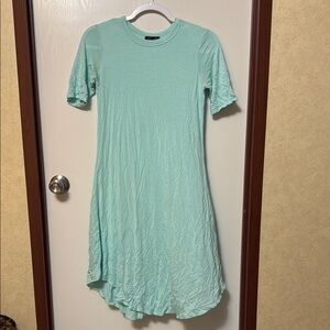 Sweet Claire Mint Green Casual Dress With Lining Size XS